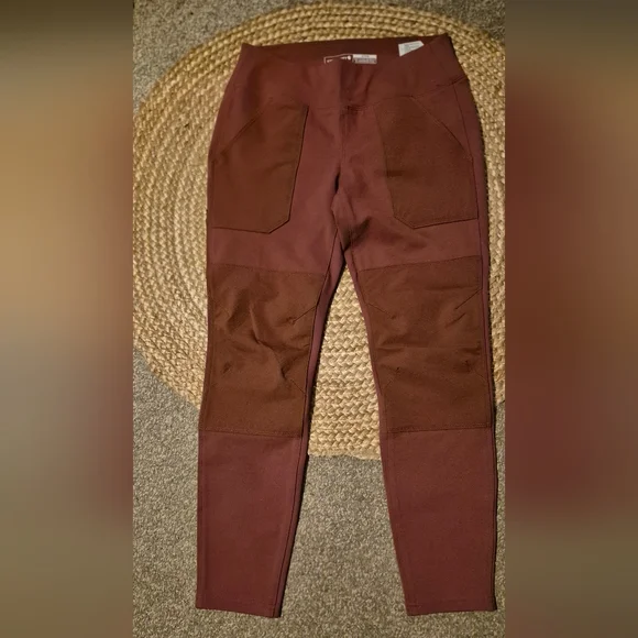 Carhartt  Force Midweight Utility Leggings Sz.SP 4-6 Short Color Sable NWT - Picture 2 of 7